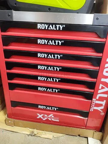 7 Drawer Red Tool Chest / Garage Storage Cabinet