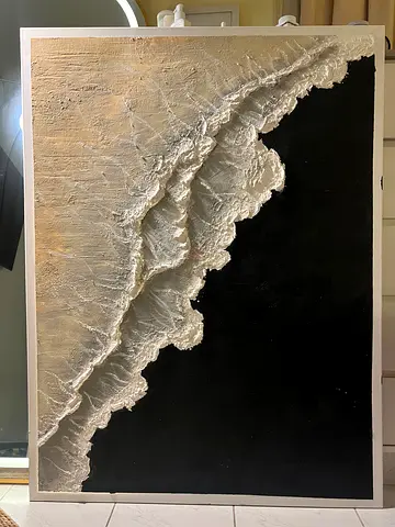 HAND PAINTED CANVAS ART