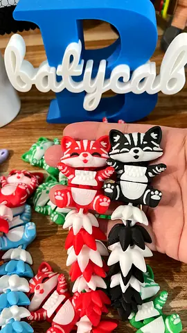 3D Printed Articulated Animal Keychain