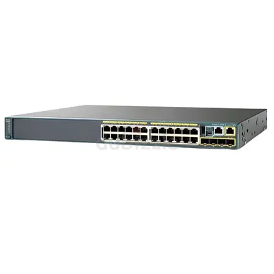 Cisco WS-C2960X-24PD-L Network Switch