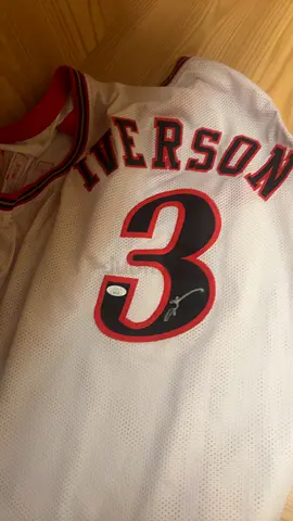 Signed Allen iverson jersey