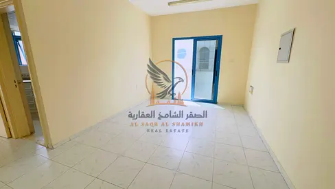 One-bedroom apartment for annual rent in Ajman, Al Hamidiya area, in a prime location next to the court and close to Etisalat.