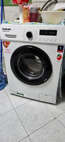 Front load NIKAI washing machine - 6 kg, good working condition