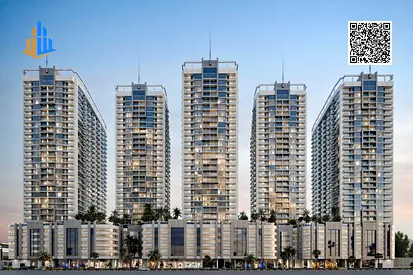Luxury apartment with a creek view in Ajman | 1-bedroom unit, 1,076 sq. ft. | Only AED 863,820 | Convenient payment plan