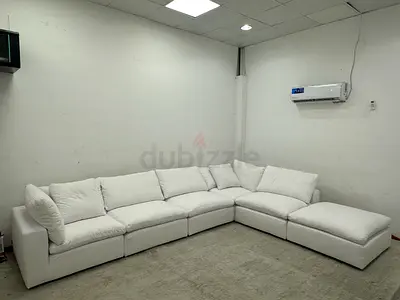 Perfect condition marina home luscious sofa with ottoman