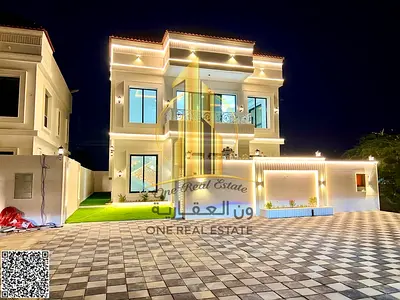 Classic-Style Villa for Rent in Al Helio 1, Ajman | 5 Master Bedrooms | Majlis and Living Area | Central Air Conditioning | Internal Courtyard | 130,0