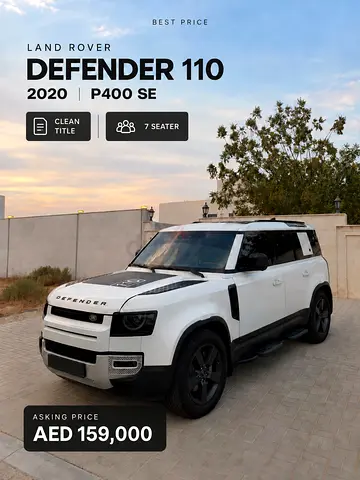 2020 Land Rover Defender 110 SE P400 American Specs