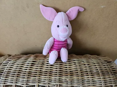 Pink Piglet Plush Soft Toy - Good Condition
