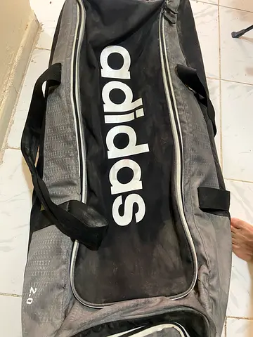 Adidas Large Grey Duffel Bag
