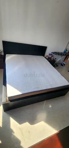 Ikea king size bed with mattress available in perfect condition