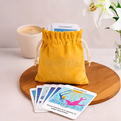 Inspirational Cards for Self-Reflection & Mindfulness | 35 Art Cards