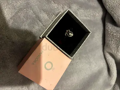 Pandora Disney silver heart charm in original box