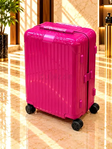 Rimowa luggage purple