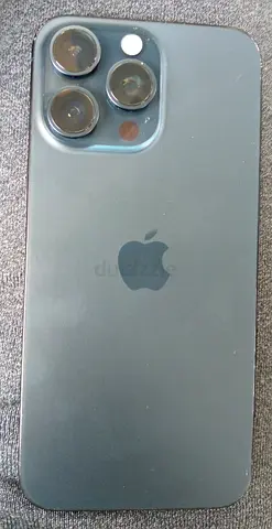 iPhone 15 pro max good condition 256 blue titanium