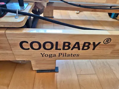 Folding Coolbaby wooden Pilates reformer - excellent condition