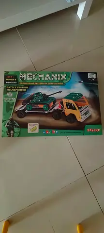 Mechanix Battle Station Transporter building set complete box