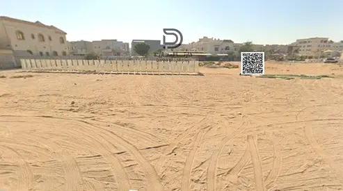 أرض سكنية استثمارية للبيع في المويهات 2 عجمان على شارع قار وسكة بالقرب من مسجد وحديقة بمساحة 4843 قدم مربع بسعر 1,150,000 درهم