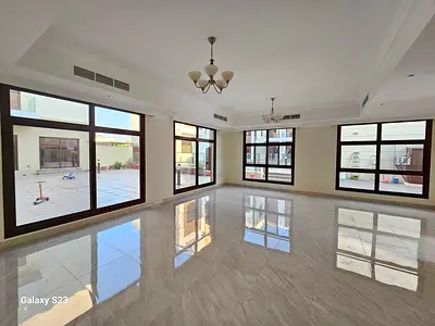 LIKE A NEW 5 BEDROOM VILLA WITH MAID ROOM SHARE SWIMMING POOL AND BIG TERACE