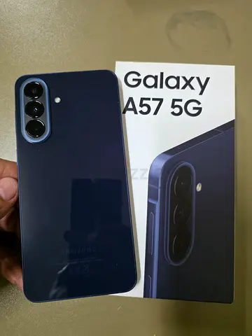 Samsung Galaxy A57 5G - Blue, Good Condition with Box and cable no any scratches 8_256GB