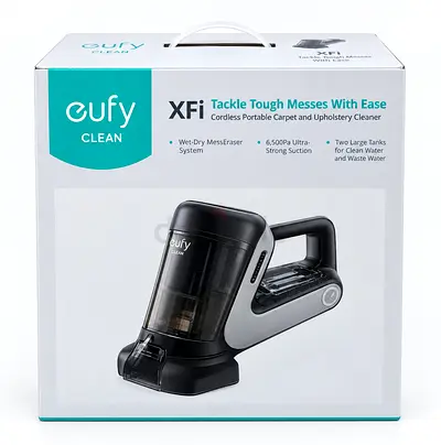 Eufy XFi Cordless Portable Carpet & Upholstery Cleaner - Like New in Box