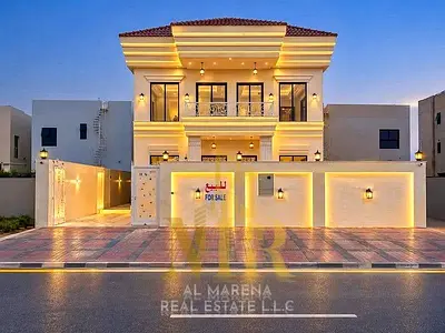 Luxury Villa for Sale in Al Zahia – Ajman | Super-Deluxe Finishes | Sophisticated Design | Strategic Location