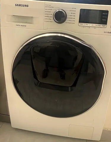Samsung Front Load Washing Machine - 7kg, Digital Inverter, White