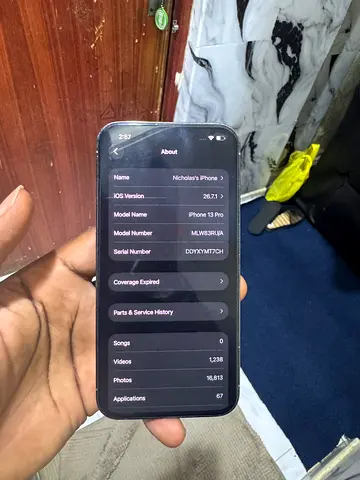 iPhone 13 Pro - Good Condition, 256GB, Midnight