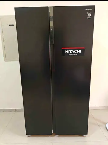 Hitachi refrigerator side by side latest model same like a new condition