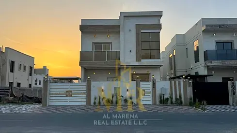Luxury Villa for Sale in Al Zahia – Ajman | 5 Master Bedrooms | High-End Finishes | Prime Location Near Amenities