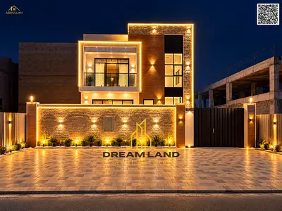 Villa for sale near Al Zahia Roundabout, featuring a swimming pool; price includes registration, el