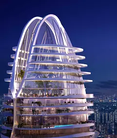Sky Garden | 2BR Duplex | Private Rooftop | Opal Gemstone-Inspired