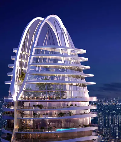 Sky Garden | 2BR Duplex | Private Rooftop | Opal Gemstone-Inspired