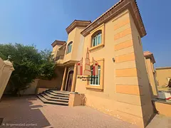 Small garden parking balcony wardrobes 4 bedroom villa 2 hall Majlis Maid room opposite Zahia city c
