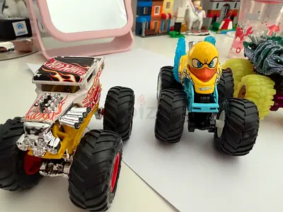 Hot Wheels Monster Trucks - Set of 3 Diecast Toy Cars
