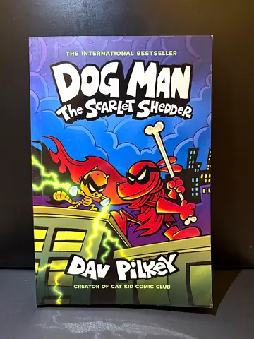 Book dog man
