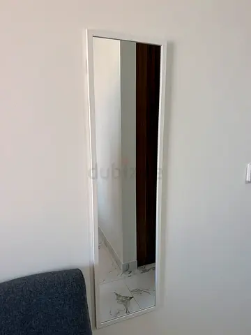 LILJETRÄD Mirror, white (4 months old) 30x115 cm