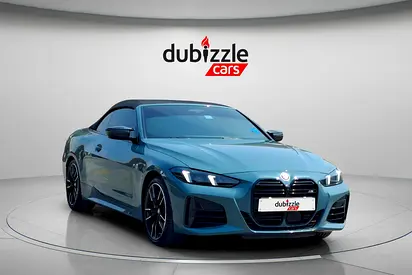 AED 4551/month | 2025 BMW 4-Series M440i xDrive Convertible | GCC Specs | Ref#531826