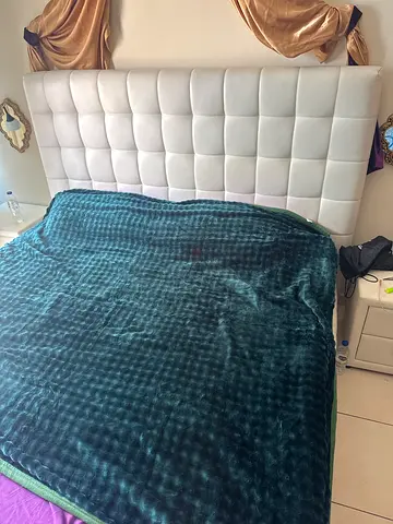 Leather Bed for sale good condition