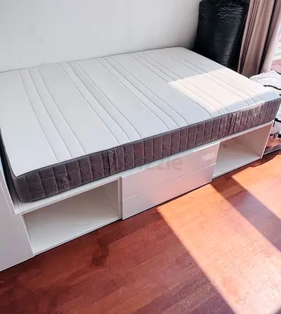 Ikea Bedframe and Mattress 140 cm