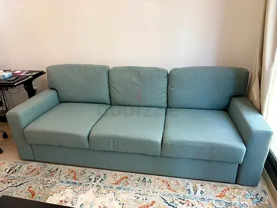 IKEA BARSLOV 3-seat sofa-bed, Bought about 6–12 months ago and used lightly only when I was in Dubai