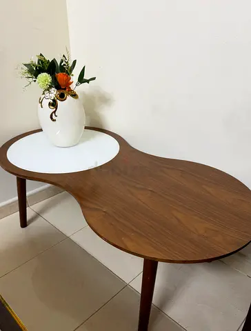 organic-shaped coffee table for sale