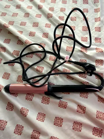 Babyliss Rose quarts Pink ceramic curling iron — good working condition
