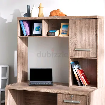 Huge size Office desk table with hutch