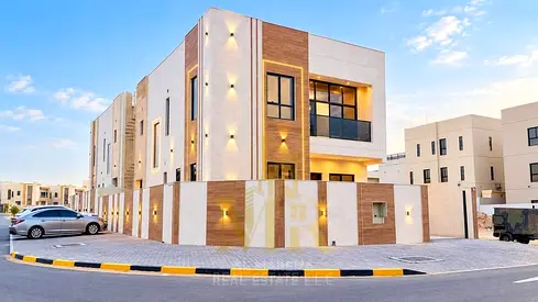 Luxury Corner Villa for Sale in Al Amra, Ajman | Near Azha Complex | 5 Bedrooms | High-End Custom Finishes