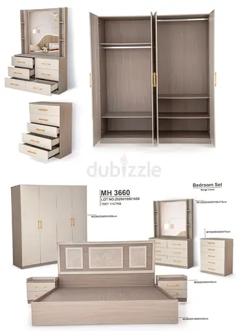 Brand New wood Bedroom set good quality king size 180cm 200cm available