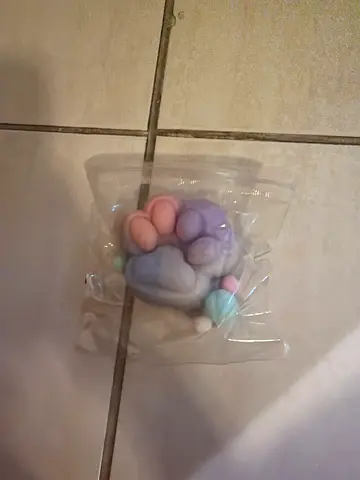 Cute pastel squishy taba squishy (new, sealed)