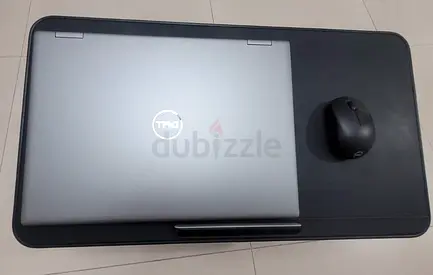 SAIJI Premium Leather Laptop Bed Desk (Large/Black) – Very Good Condition