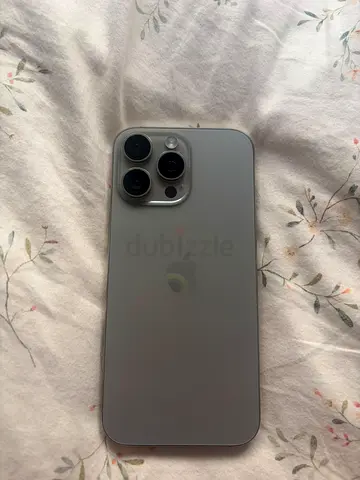 iPhone 16 pro max 256gb natural titanium