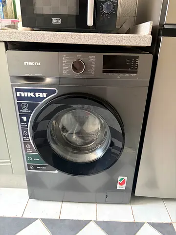 Nikai 7kg Front Load Washing Machine, Like New