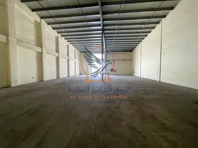 Warehouse in Al Jurf Industrial 3, Ajman, with a total area of 4,650 sq ft, ideal for companies and commercial or industrial activities.